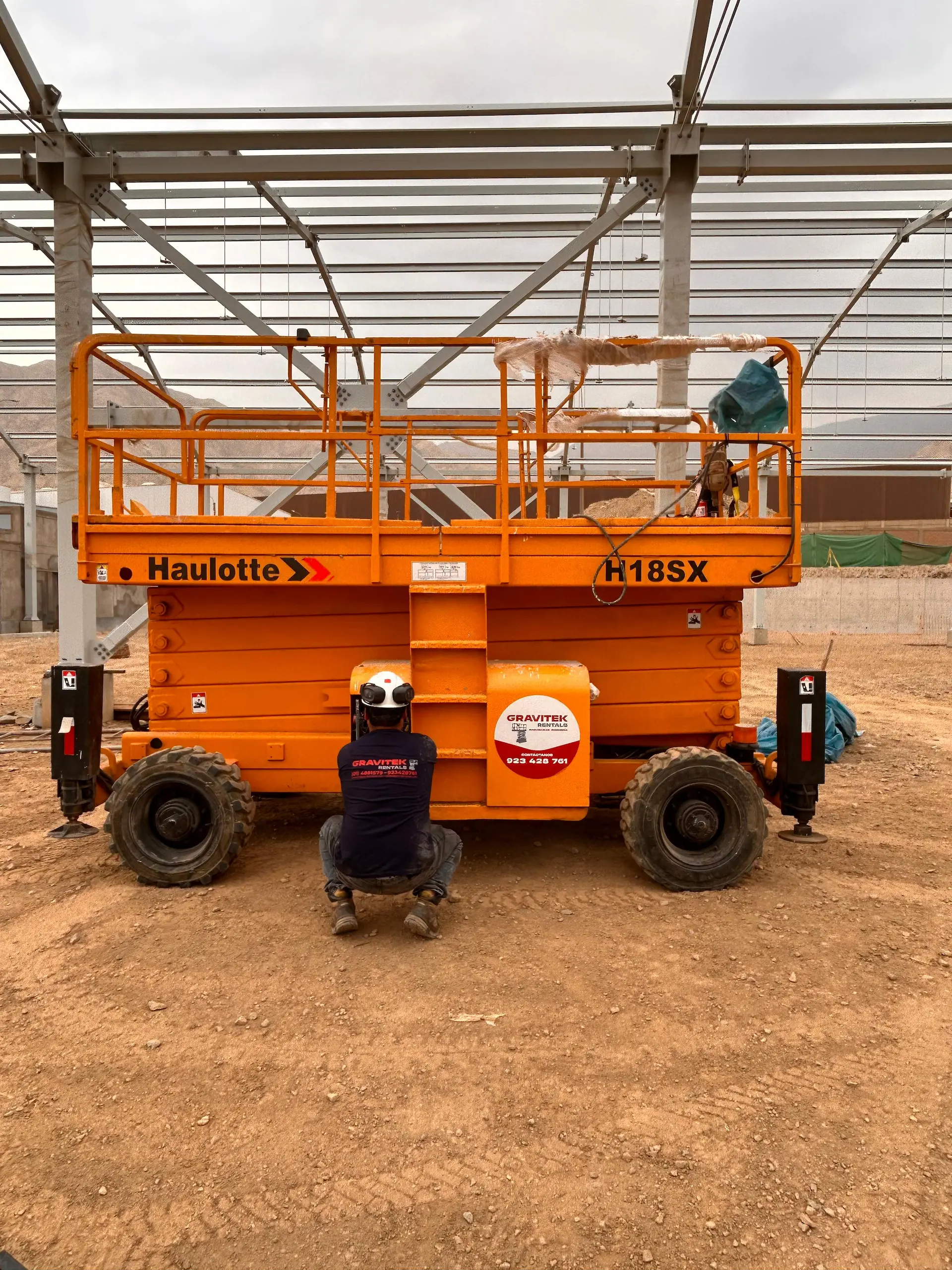Plataforma Tijera 18 metros